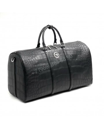 Дорожная сумка Stefano Ricci из кожи крокодила 55 см