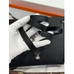 Клатч Hermes со вставками из кожи крокодила