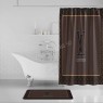 Набор для ванной Louis Vuitton (шторка + коврик)