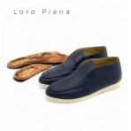 Ботинки Loro Piana с меховой стелькой