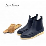 Ботинки Loro Piana с меховой стелькой