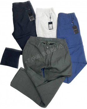 Льняные брюки Giorgio Armani