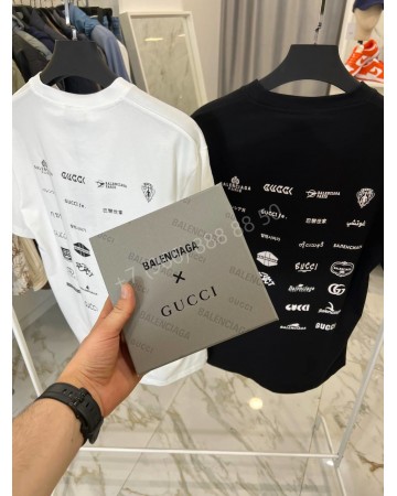Футболка Balenciaga&Gucci