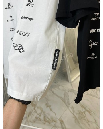 Футболка Balenciaga&Gucci