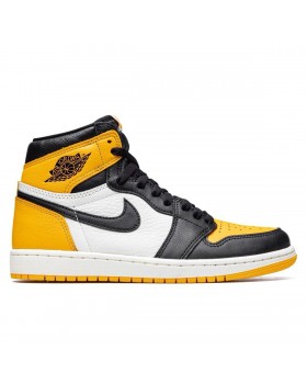 Кеды Jordan 1 Retro High OG Taxi / Yellow Toe