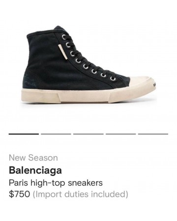 Кеды Balenciaga