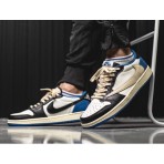 Кеды Nike Travis Scott & Fragment&Air Jordan 1 Low