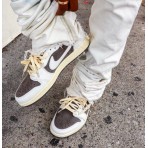 Кеды Nike Travis Scott&Air Jordan 1 Low "Reverse Mocha"