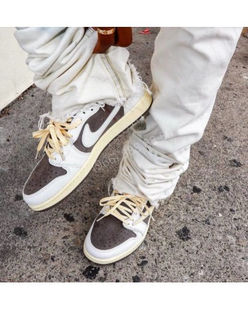 Кеды Nike Travis Scott&Air Jordan 1 Low "Reverse Mocha"