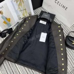 Кожаная куртка Celine