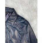Кожаная куртка Stefano Ricci со вставками из кожи страуса
