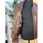 Кожаная куртка Billionaire со вставками из кожи питона