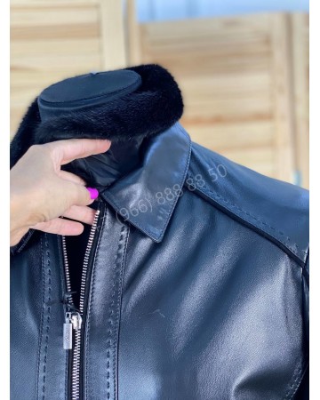 Куртка Brioni с норковым воротником