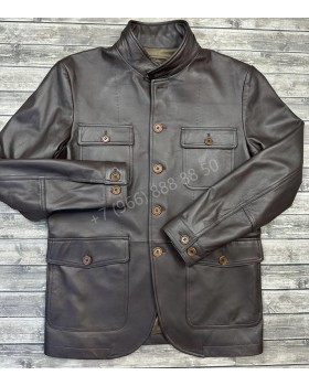 Кожаная куртка-пиджак Tom Ford
