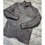 Кожаная куртка-пиджак Tom Ford