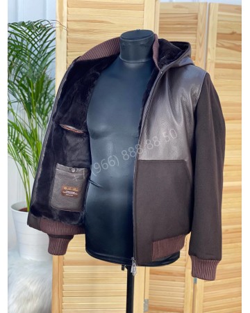 Комбинированная куртка Loro Piana с мехом
