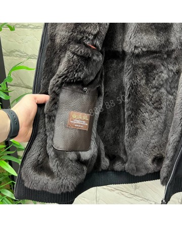 Кашемировая куртка Loro Piana с мехом бобра