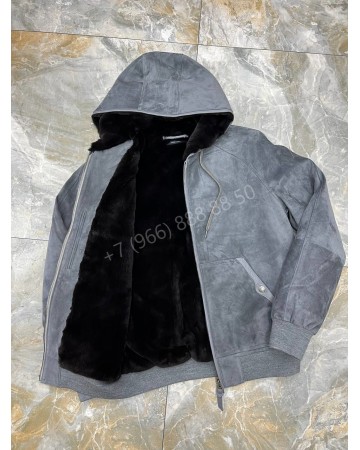 Замшевая куртка Tom Ford с мехом