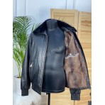 Куртка Billionaire из кожи страуса со съемным мехом