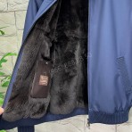 Куртка Loro Piana с мехом бобра
