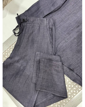 Льняной костюм Brunello Cucinelli