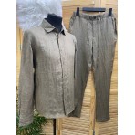 Льняной костюм Brunello Cucinelli