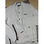 Льняной костюм Zegna