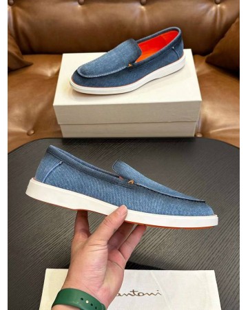 Лоферы Santoni