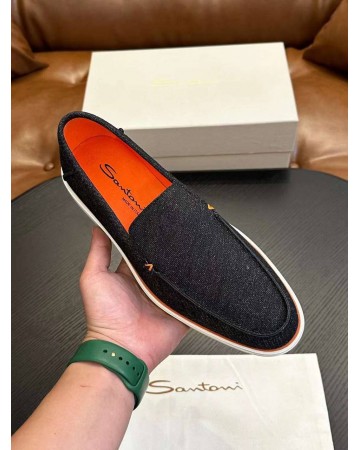 Лоферы Santoni