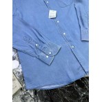 Джинсовая рубашка Loro Piana