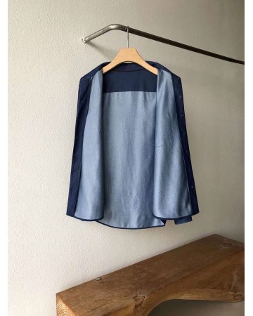 Джинсовая рубашка Loro Piana