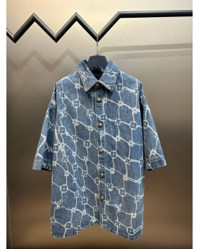 Джинсовая рубашка Louis Vuitton