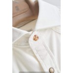 Рубашка Brunello Cucinelli из микровельвета