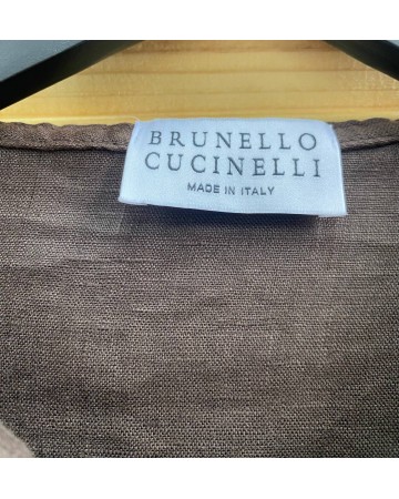 Льняная рубашка Brunello Cucinelli