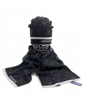 Комплект Louis Vuitton (шапка + шарф)