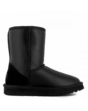 Угги UGG Classic Short Metallic Black