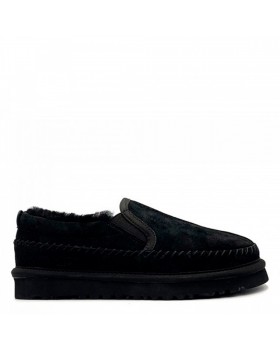 Угги UGG Stitch Slip On Black