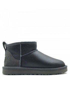 Угги UGG Classic Ultra Mini Metallic Grey