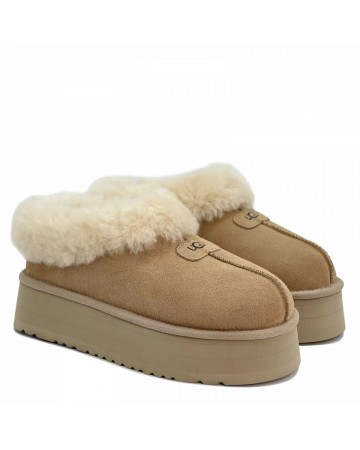 Угги UGG Platform Slipper Sand