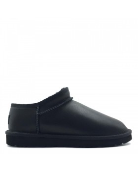 Угги UGG Ultra Mini Tasman Leather Black