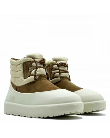 Угги UGG Classic Mini Lace-Up Chestnut Whitecap