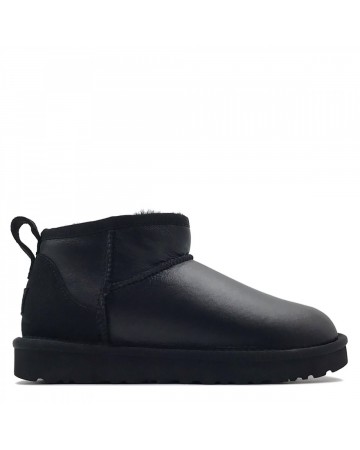 Угги UGG Classic Ultra Mini Metallic Black